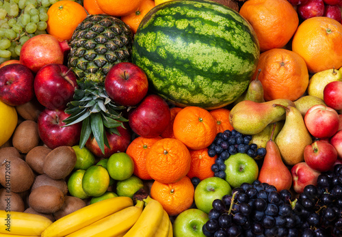 Fototapeta Naklejka Na Ścianę i Meble -  Group of fruits