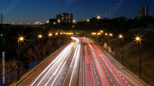 Toronto time-lapse DVP Night 2