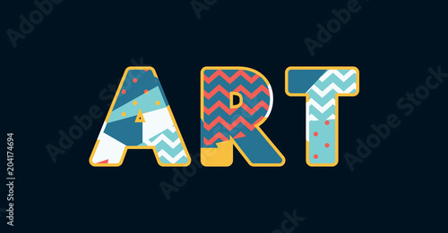 Art Concept Word Art Illustration
