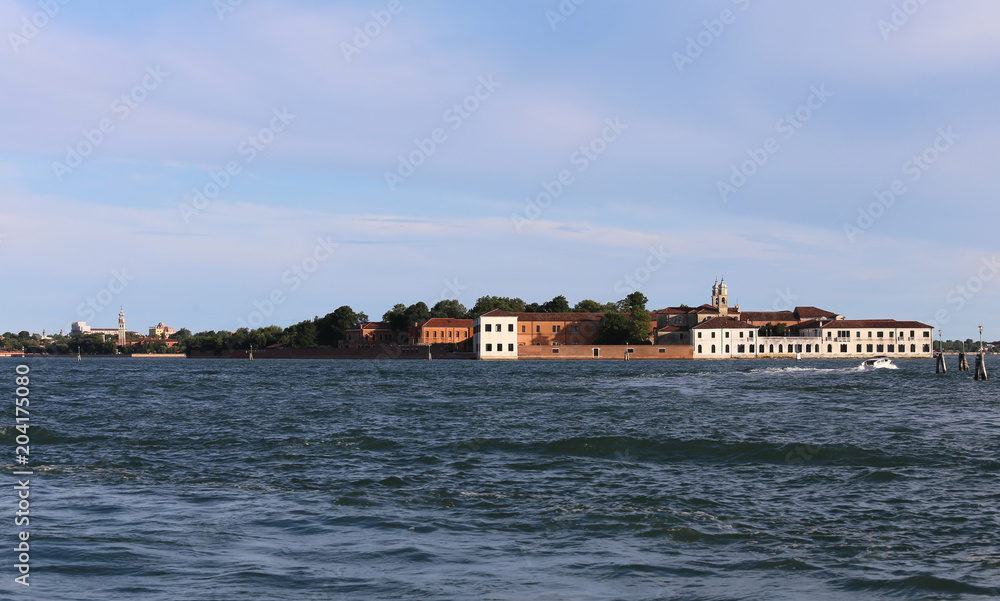 Venice Italy San Servolo is an Italian island in the Venetian La