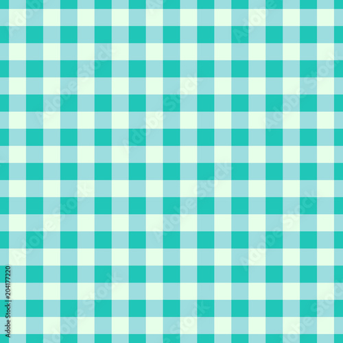 Texture Gingham seamless pattern. Red Checkered Textile products. Vector illustration squares or rhombus for fabric napkin plaid