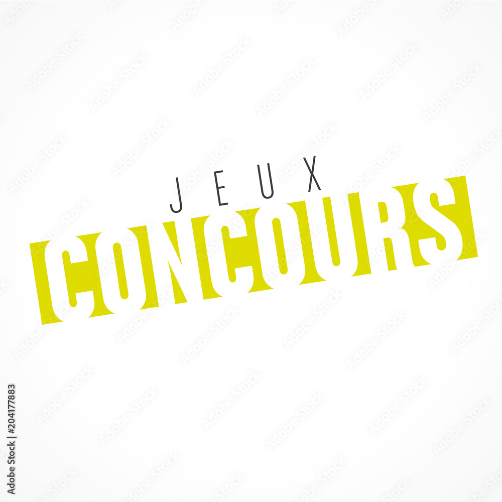 Fototapeta premium jeux concours