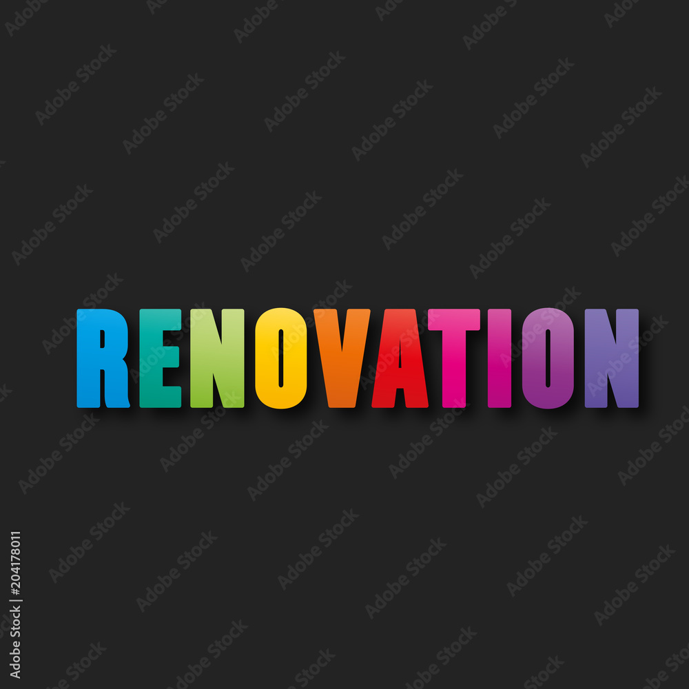 Obraz premium rénovation