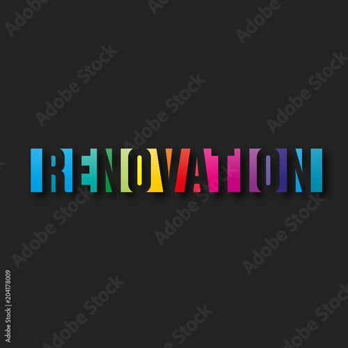 mot rénovation