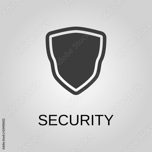 Security icon. Security symbol. Flat design. Stock - Vector illustration Free Download Security icon. Security symbol. Flat design. Stock - Vector illustration - GFXLoad