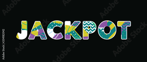 Jackpot Concept Word Art Illustration