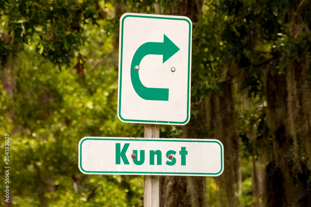 Schild 273 - Kunst Schild 273 - Kunst
