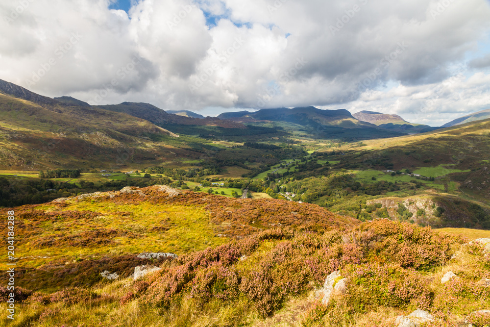 Snowdonia View from top of mountain. Snowdonia View from top of mountain.