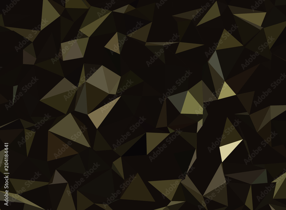 Fototapeta premium Graphic resource for your design works. Creative abstract background. Polygonal vector clip art with triangles. The best template for your artworks.