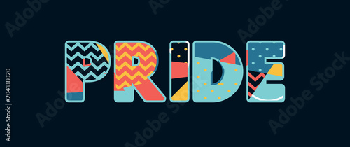 Pride Concept Word Art Illustration