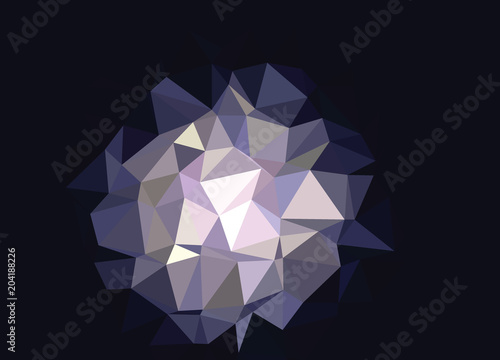  Graphic resource for your design works. Creative abstract background. Polygonal vector clip art with triangles. The best template for your artworks.