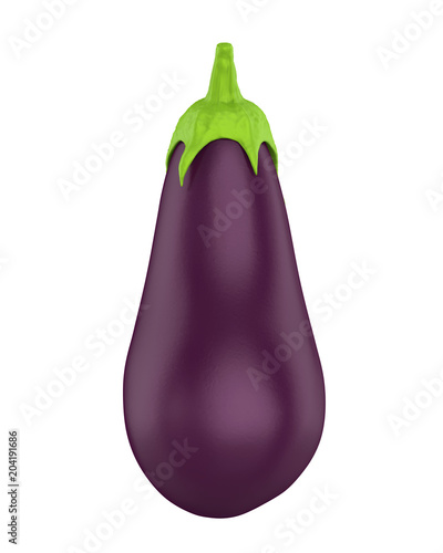 Eggplant Isolated