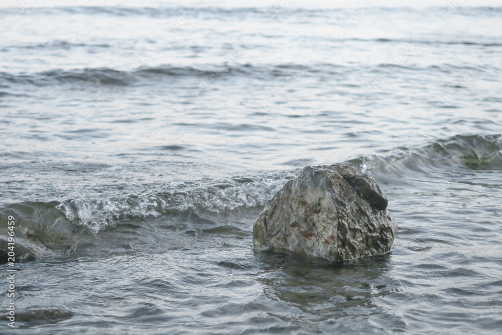 Mar y Rocas desde la Playa