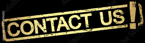 gold stamp CONTACT US!