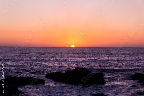 Sunset in Papudo - Chile