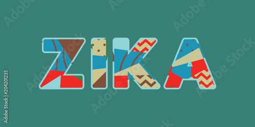 Zika Concept Word Art Illustration