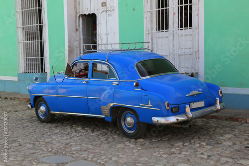 Schöner Oldtimer auf Kuba © Bittner KAUFBILD.de