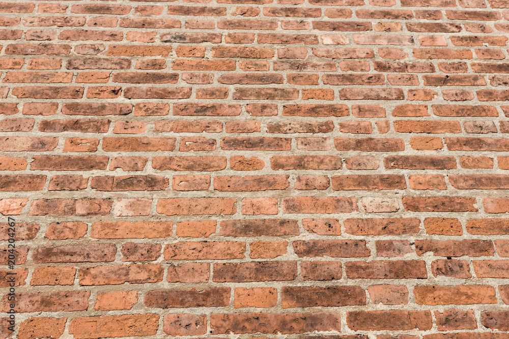 Obraz premium Vintage red brick wall texture