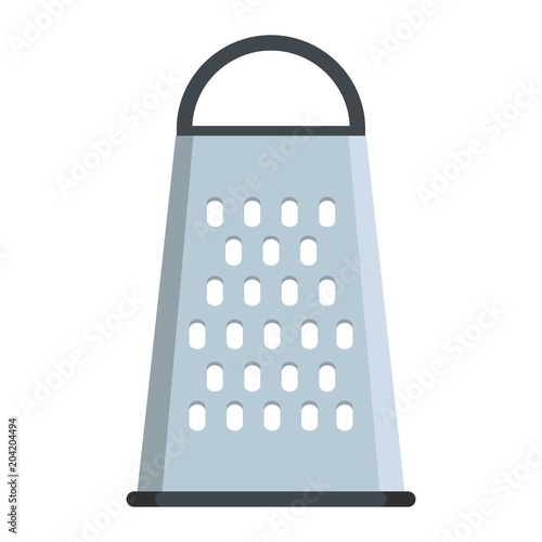 Grater icon. Flat illustration of grater vector icon for web