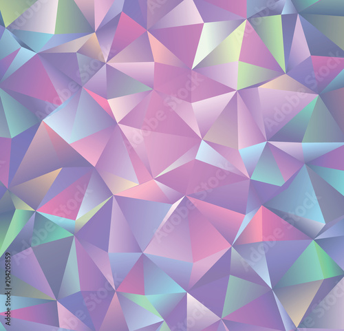  Graphic resource for your design works. Creative abstract background. Polygonal vector clip art with triangles. The best template for your artworks. © Svetlana