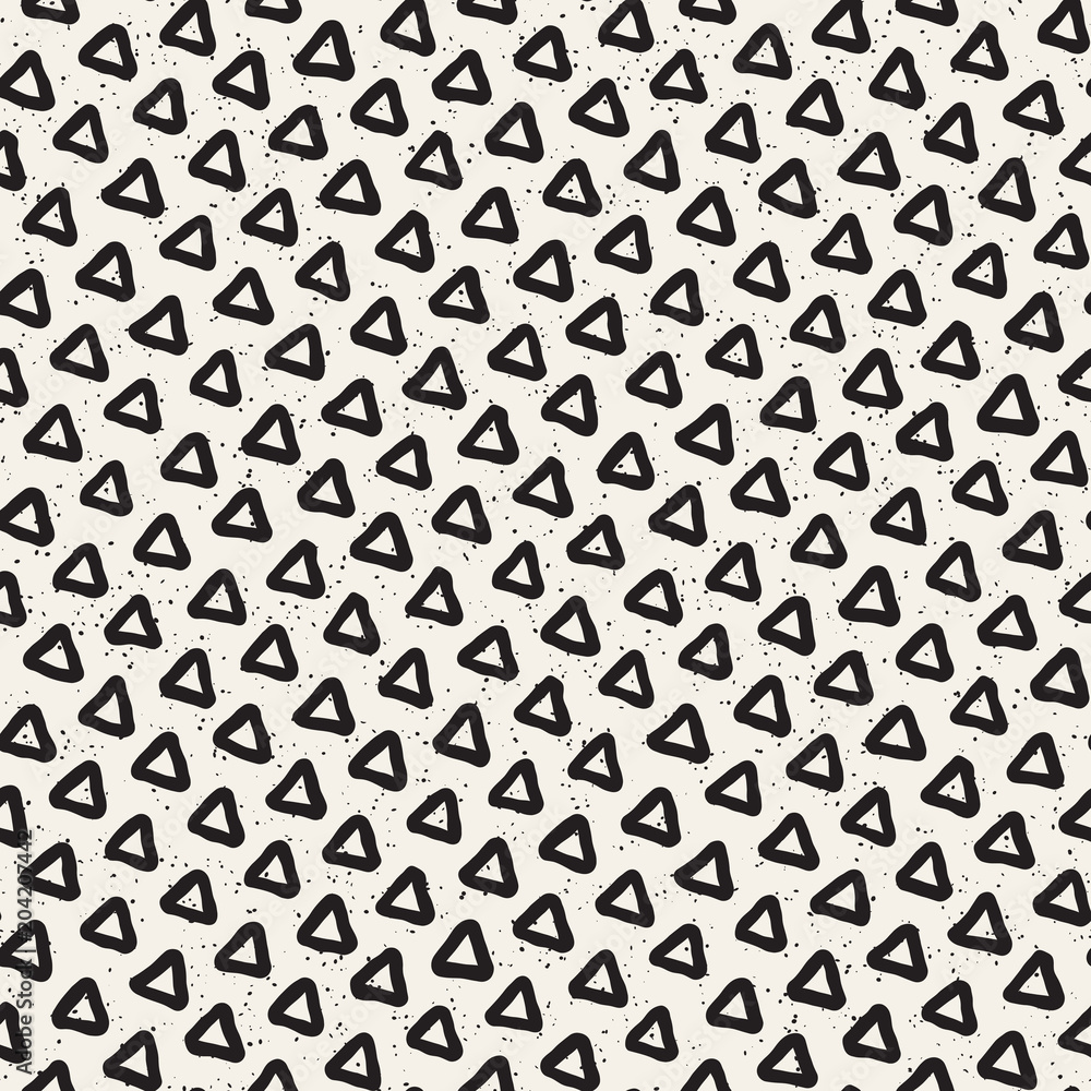 Hand drawn lines seamless grungy pattern. Abstract geometric repeating texture in black and white. Hand drawn lines seamless grungy pattern. Abstract geometric repeating texture in black and white.