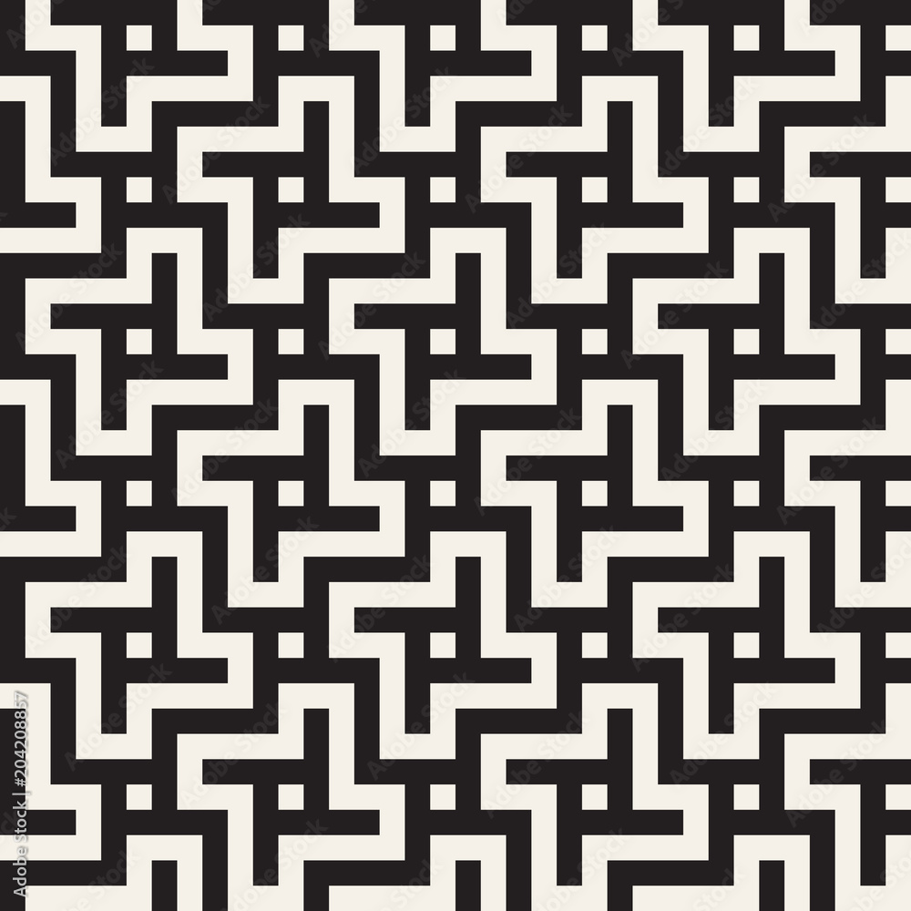 Vector seamless pattern. Modern stylish abstract texture. Repeating geometric tiles Vector seamless pattern. Modern stylish abstract texture. Repeating geometric tiles