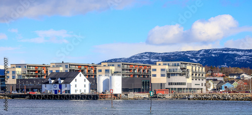 Bronnoysund City view in Northern Norway © Gunnar E Nilsen