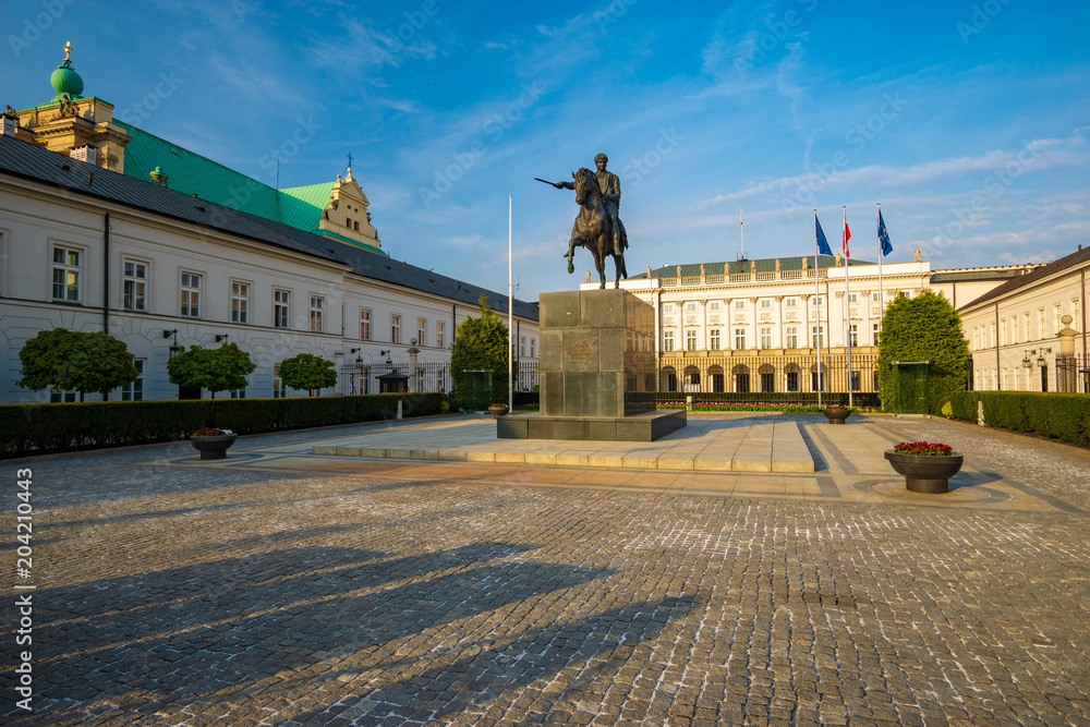 Fototapeta premium Presidential Palace in Warsaw,Poland