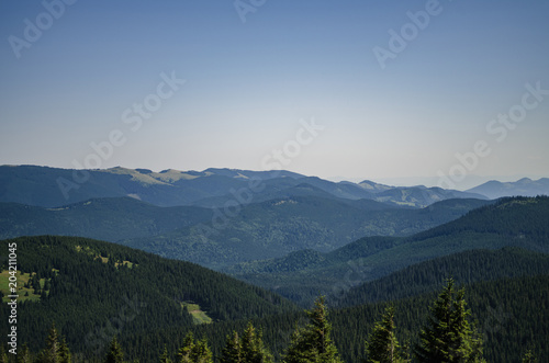 beautiful landscape of mountains