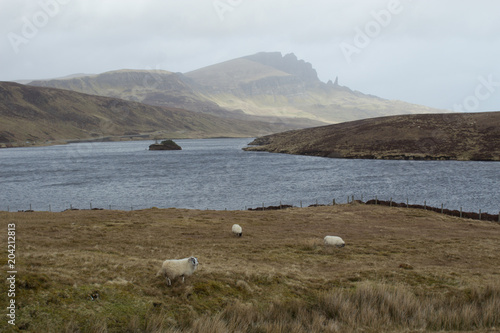 Loch Leathan and Old man of Storr - Isle of Skye