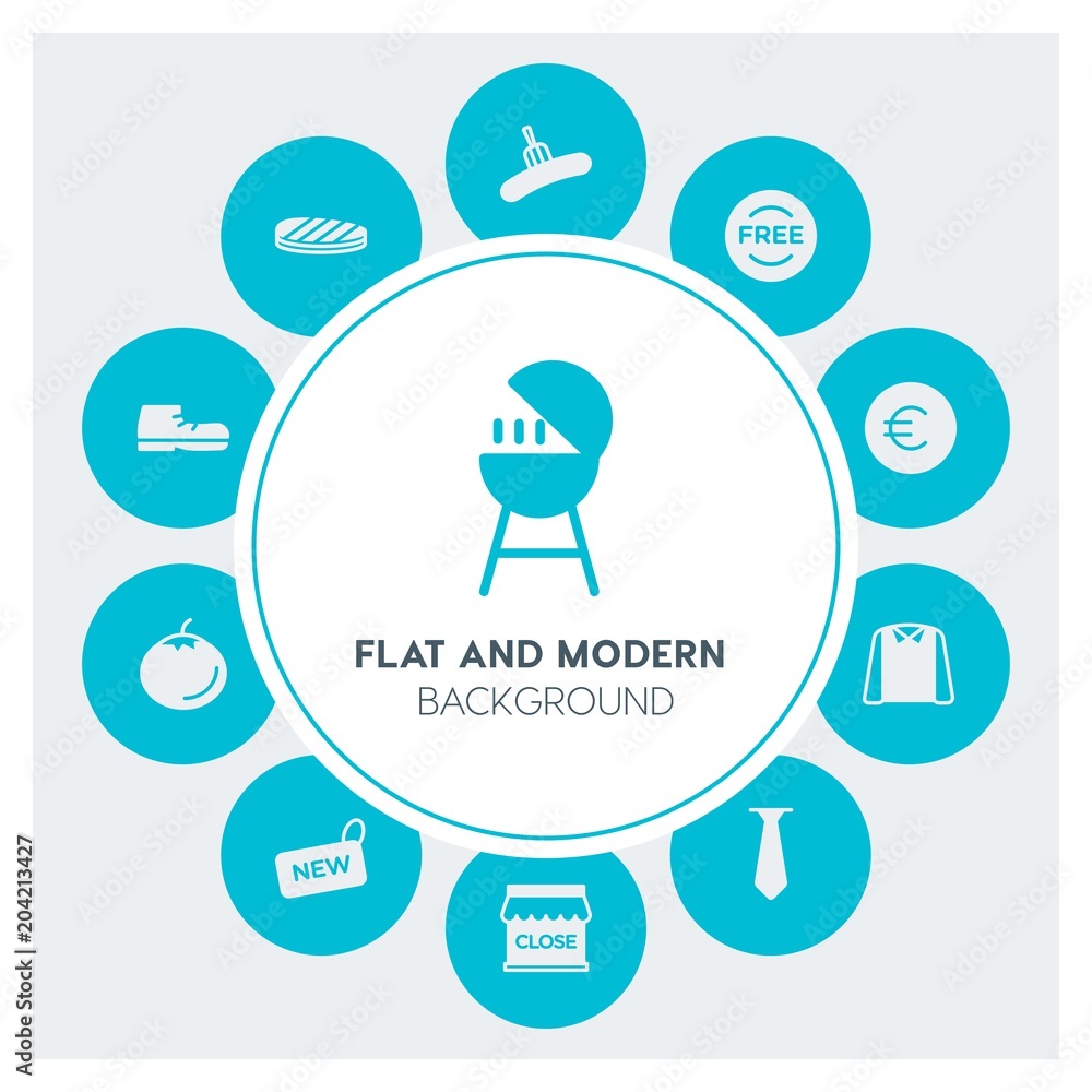 food, clothes, shopping Infographic Circle fill Icons Set. Contains such Icons as business, website, elements, background, pattern, banner, slider, bbq and more. Fully Editable. Pixel Perfect food, clothes, shopping Infographic Circle fill Icons Set. Contains such Icons as business, website, elements, background, pattern, banner, slider, bbq and more. Fully Editable. Pixel Perfect