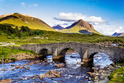Bridge in scottish highland