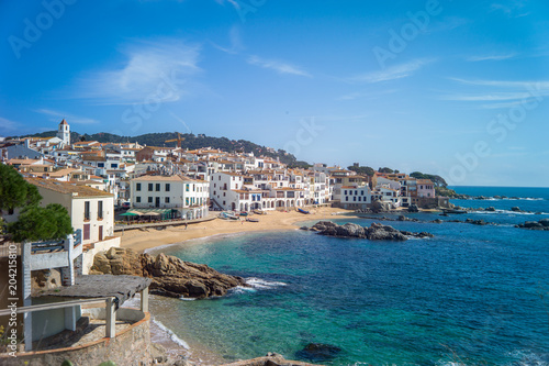 Coast of Spain. Catalonia. Calella de Palafrugell. photo