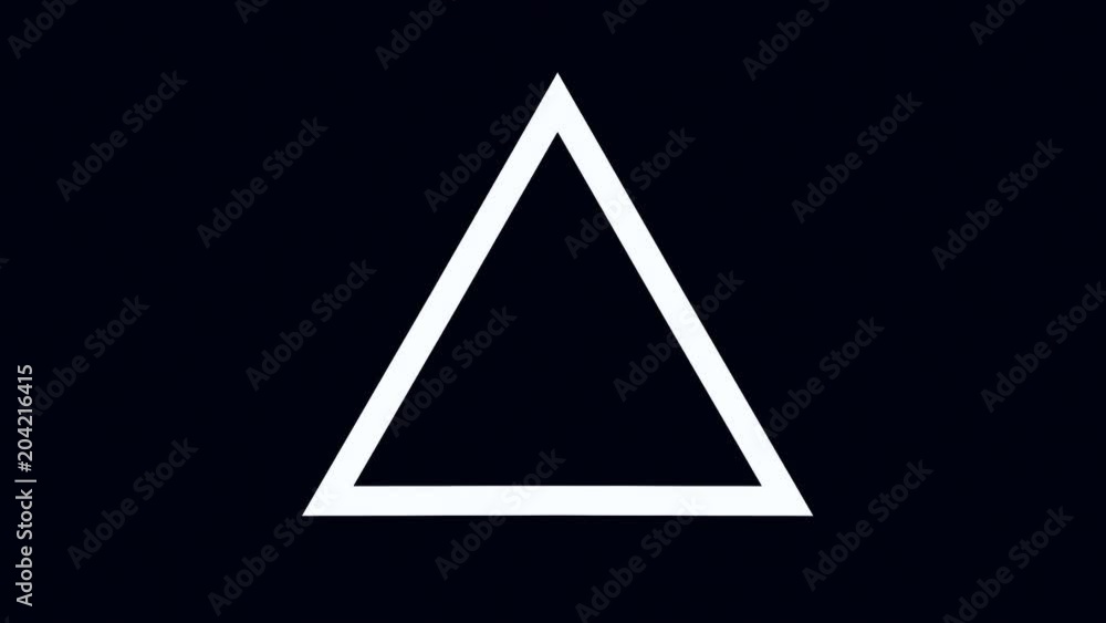 Glitched triangle frame design motion graphic. Distorted glitch style modern background. Available in 4K FullHD video render footage Glitched triangle frame design motion graphic. Distorted glitch style modern background. Available in 4K FullHD video render footage