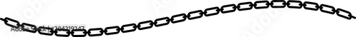 Black chain shape