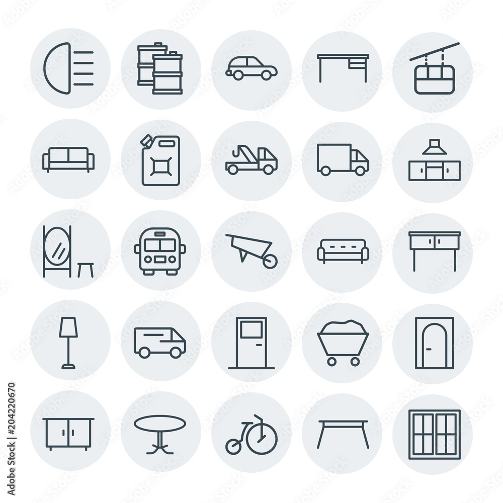 Modern Simple Set of transports, industry, furniture Vector outline Icons. Contains such Icons as business, conference, bike, home, oil and more on white background. Fully Editable. Pixel Perfect Modern Simple Set of transports, industry, furniture Vector outline Icons. Contains such Icons as business, conference, bike, home, oil and more on white background. Fully Editable. Pixel Perfect