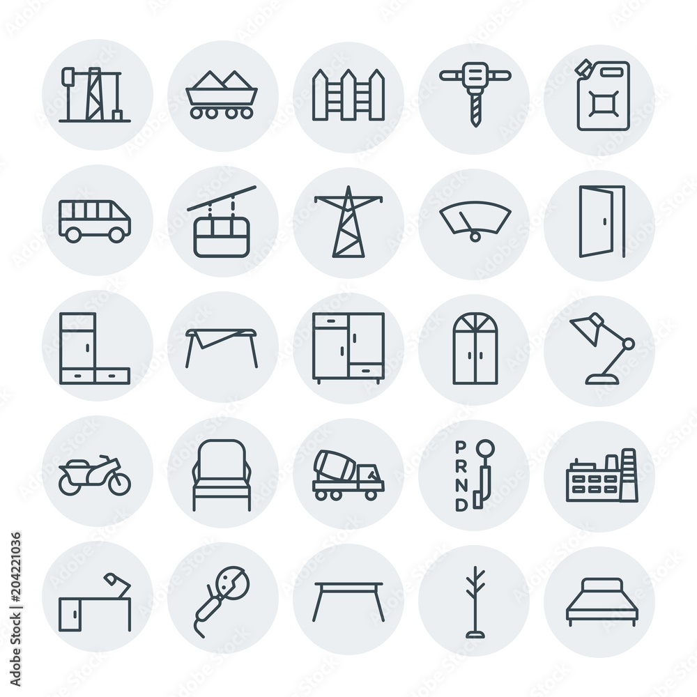 Modern Simple Set of transports, industry, furniture Vector outline Icons. Contains such Icons as change, industry, worker, stick, plant and more on white background. Fully Editable. Pixel Perfect Modern Simple Set of transports, industry, furniture Vector outline Icons. Contains such Icons as change, industry, worker, stick, plant and more on white background. Fully Editable. Pixel Perfect