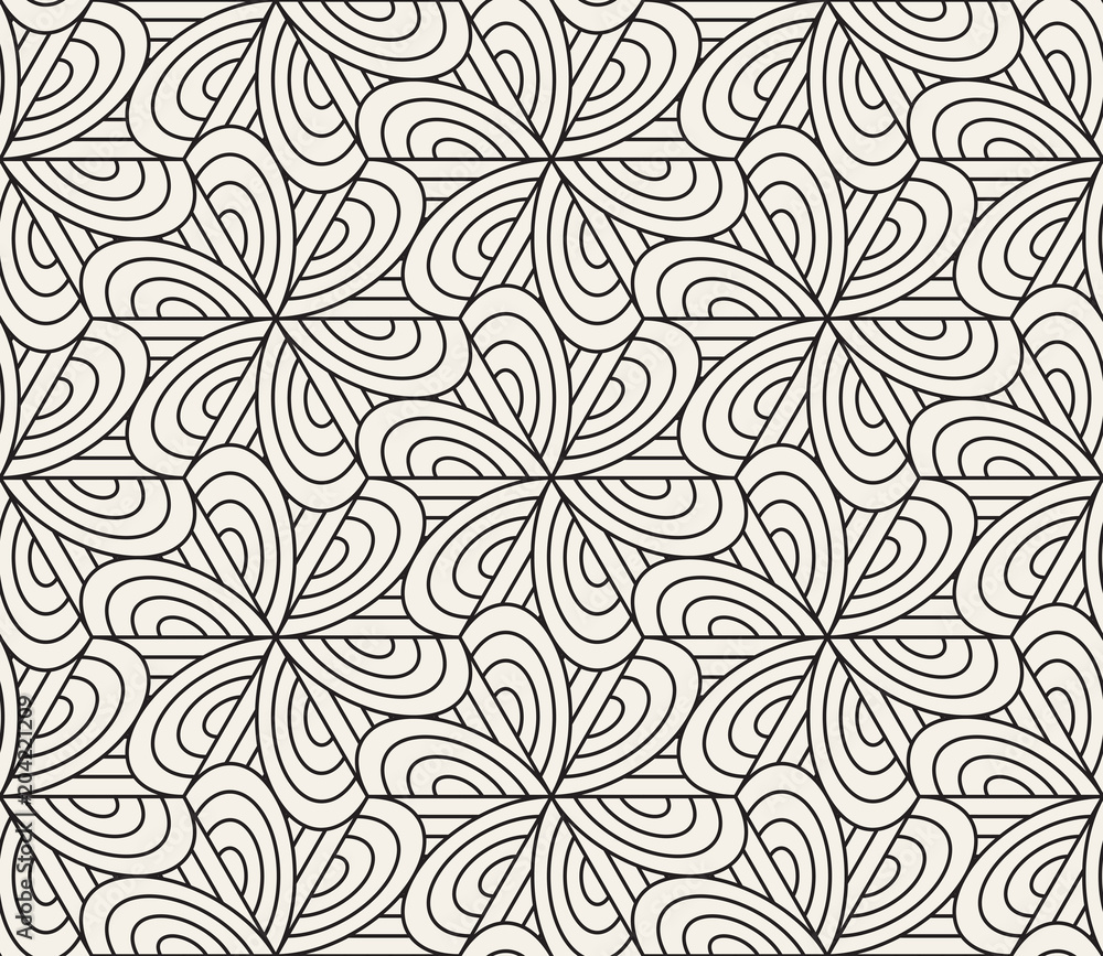 Vector seamless pattern. Modern stylish abstract texture. Repeating geometric tiles Vector seamless pattern. Modern stylish abstract texture. Repeating geometric tiles