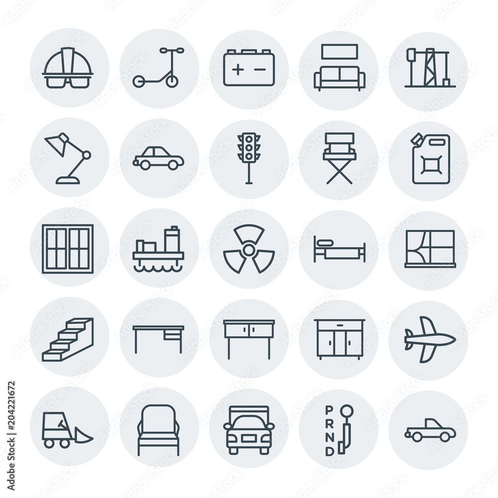 Modern Simple Set of transports, industry, furniture Vector outline Icons. Contains such Icons as industry, cargo, speed, plane, seat and more on white background. Fully Editable. Pixel Perfect Modern Simple Set of transports, industry, furniture Vector outline Icons. Contains such Icons as industry, cargo, speed, plane, seat and more on white background. Fully Editable. Pixel Perfect