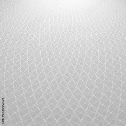 Abstract gradient and geometric style art color background. White & grey color tone, black and white backdrop.