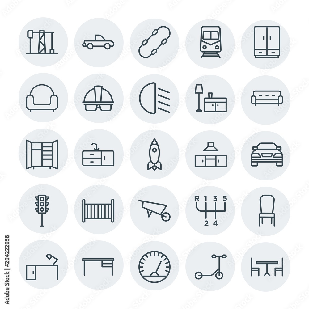 Modern Simple Set of transports, industry, furniture Vector outline Icons. Contains such Icons as skate, industry, skateboard, sink, car and more on white background. Fully Editable. Pixel Perfect Modern Simple Set of transports, industry, furniture Vector outline Icons. Contains such Icons as skate, industry, skateboard, sink, car and more on white background. Fully Editable. Pixel Perfect