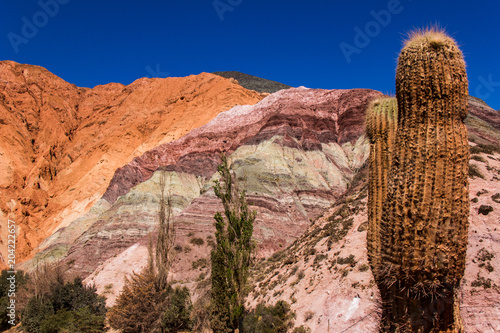 Cerro de los siete colores - Purmamarca in Jujuy Province - Argentina