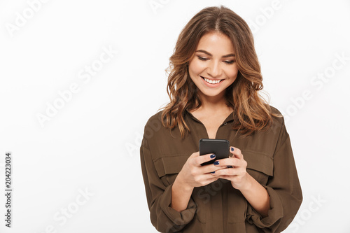 Portrait of a smiling young woman