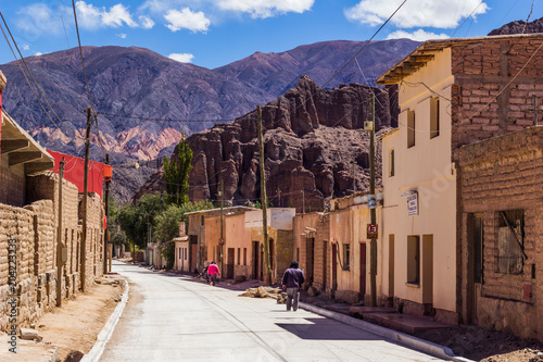 Tilcara City in Jujuy Province - North of Argentina photo