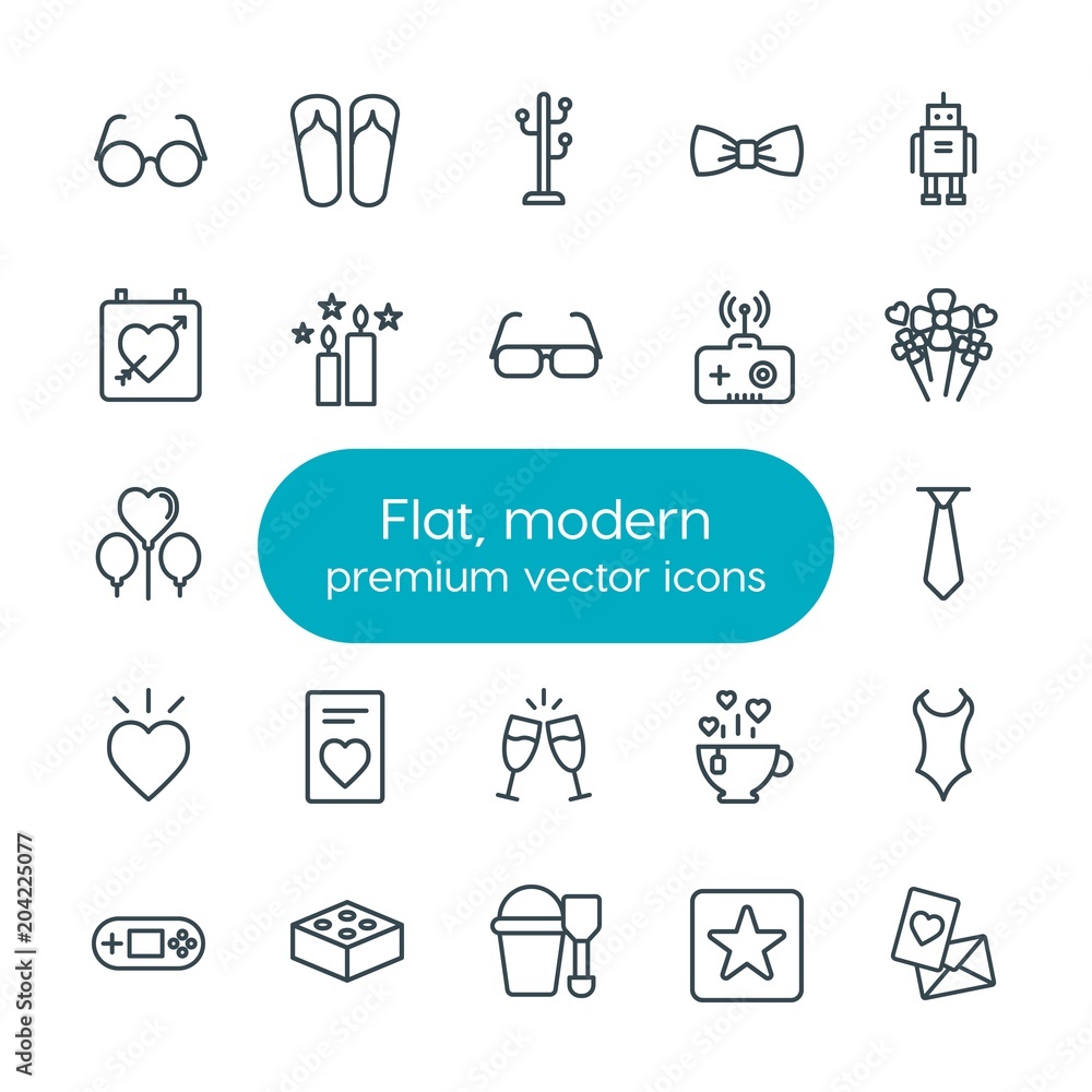 Modern Simple Set of clothes, valentine, kids and toys Vector outline Icons. Contains such Icons as alphabet, day, heart, stand, circle and more on white background. Fully Editable. Pixel Perfect Modern Simple Set of clothes, valentine, kids and toys Vector outline Icons. Contains such Icons as alphabet, day, heart, stand, circle and more on white background. Fully Editable. Pixel Perfect