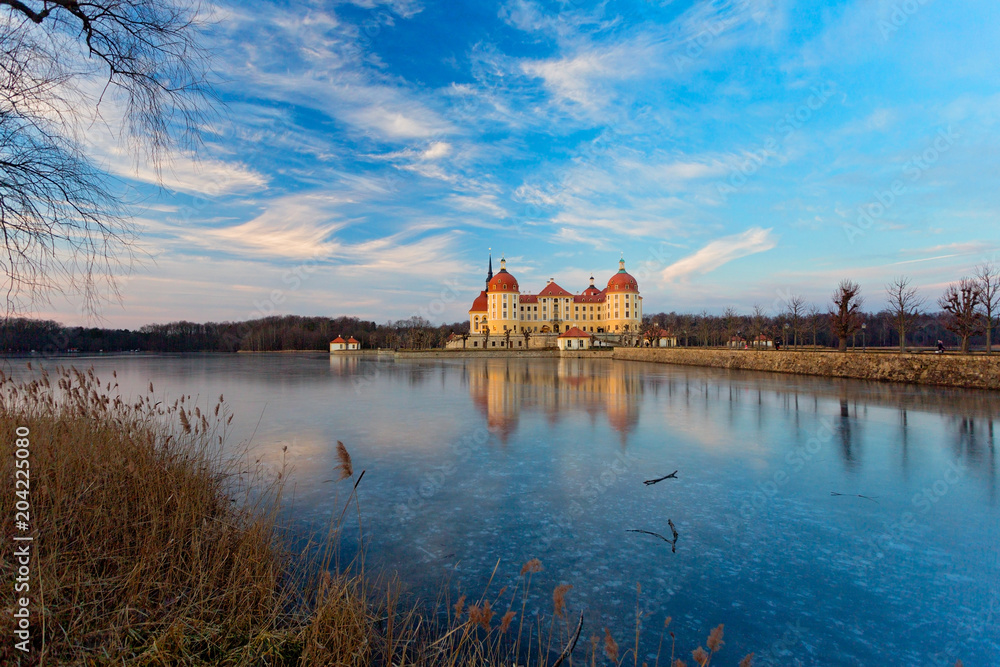 Fototapeta premium Schloss Moritzburg, Deutschkand
