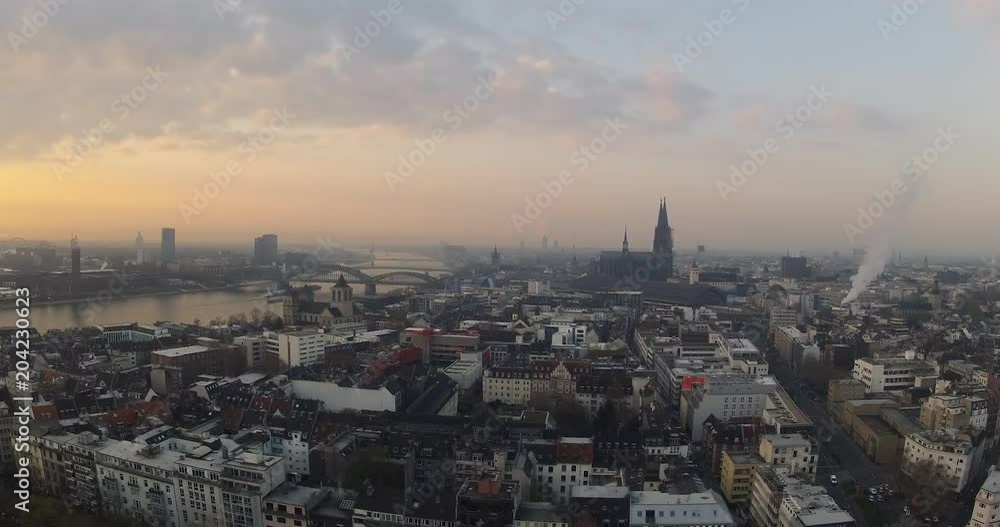 Cologne city - 24hrs timelapse v1 Cologne city - 24hrs timelapse v1