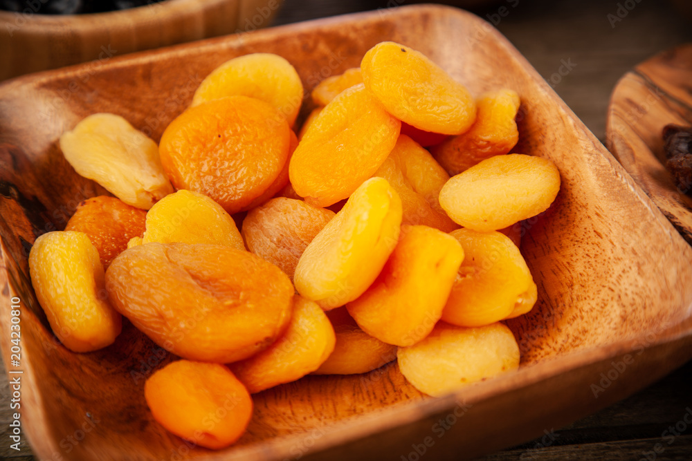 A mix of dried fruit A mix of dried fruit