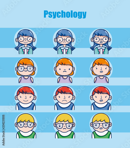 Childrens psychology cartoons