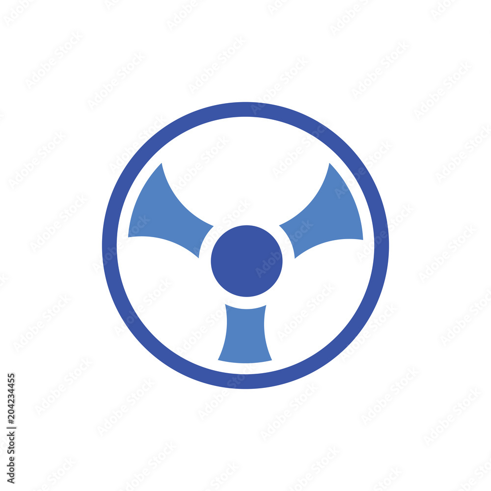 abstract steering wheel logo vector abstract steering wheel logo vector